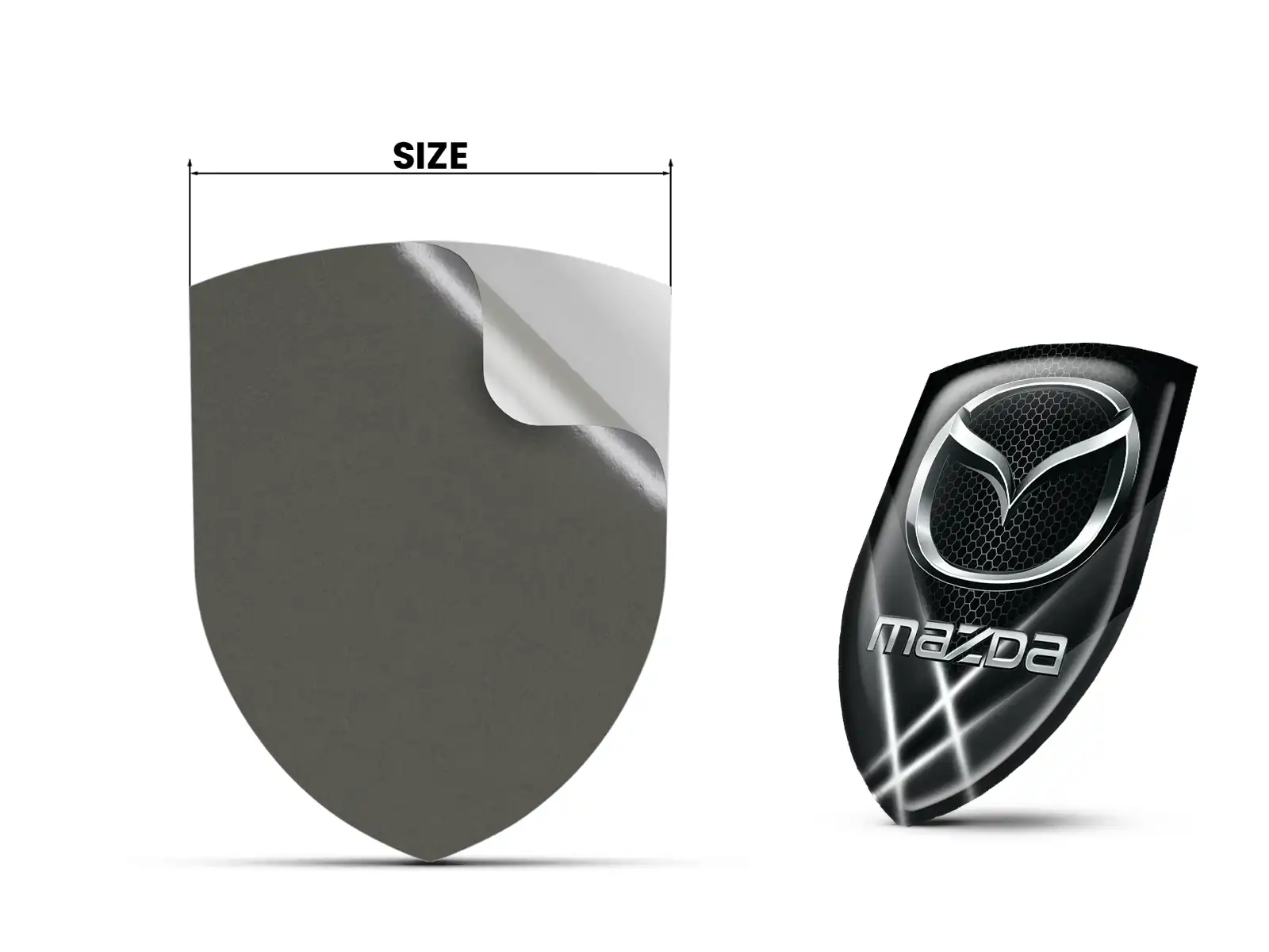 Mazda Car Banner Sticker Max Durable Modern Pro Style